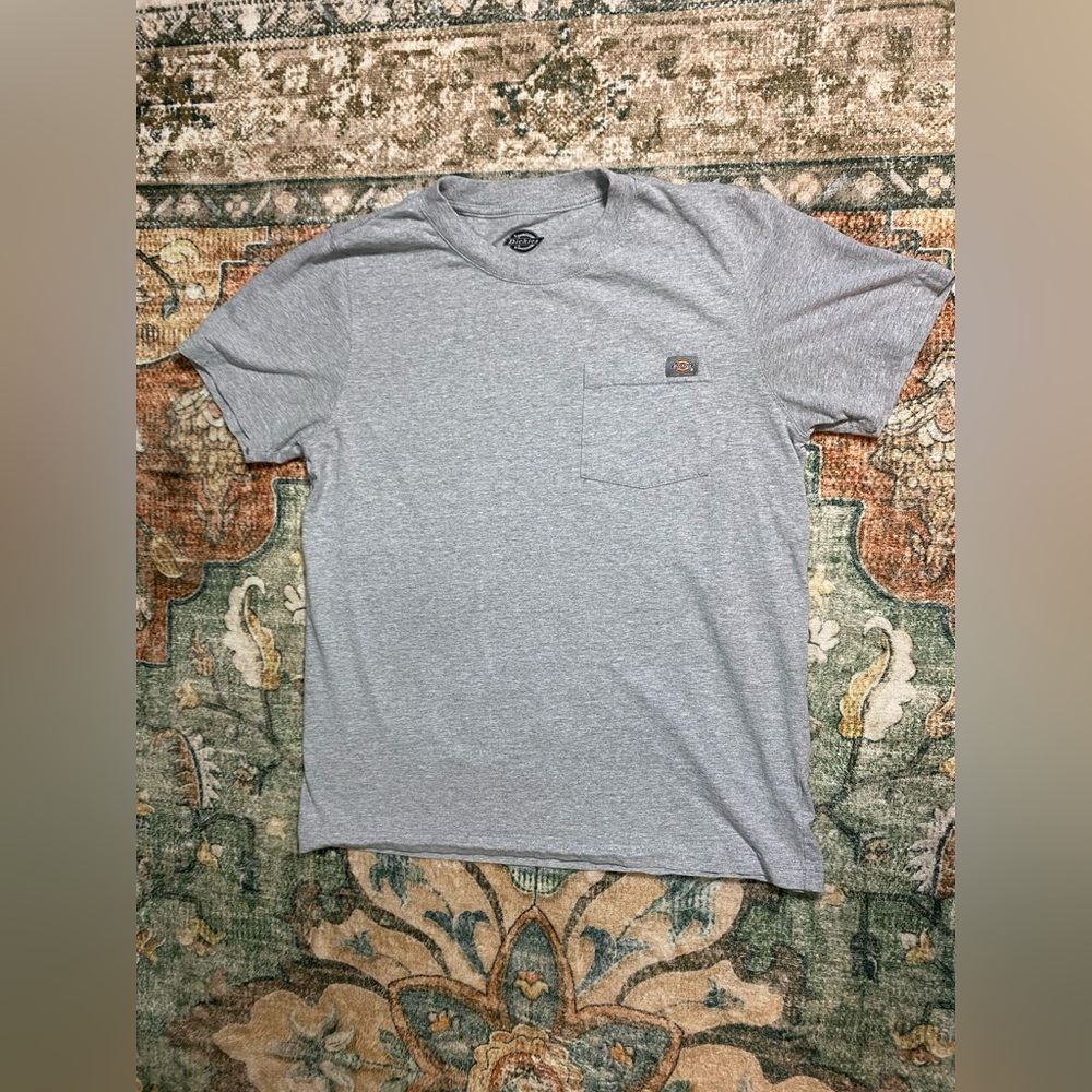 Dickies Women's Heavyweight Short Sleeve Pocket T-Shirt